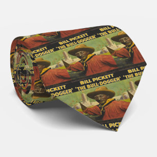 Herren Western Rodeo Cowboy Stier Wrestler Krawatt Krawatte
