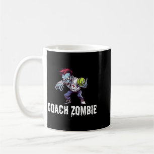Herren Zombie Sportlehrer Coach Halloween Kaffeetasse