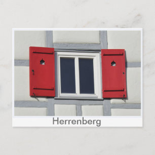Herrenberger Fensterladen Postkarte