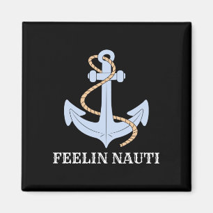 Herrenbootseigner fühlt sich nauti Ponton Magnet