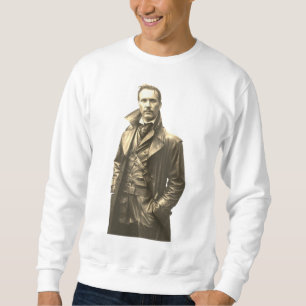 Herreneinfaches Sweatshirt tapfer für jeden Komfor
