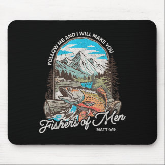 Herrenfischer Matthew 419 Christlicher Vater Bi Mousepad