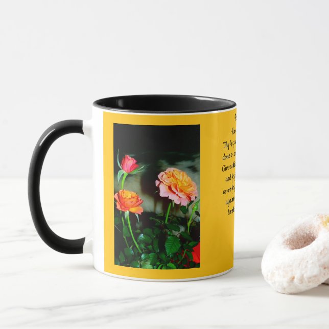 Herrengebets-Tasse Tasse (Mit Donut)