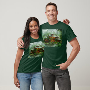 Herrenhaus des tropischen Regenwaldes T-Shirt