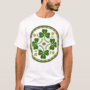 Herrenhemd - Irischer Glücks-Hex T-Shirt