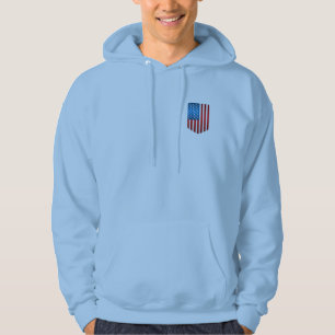 Herrenpatriotischer Hoodie