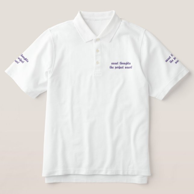 Herrenpolo (Design Vorderseite)