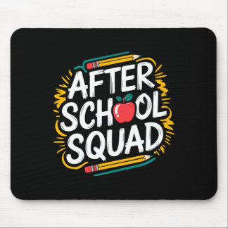 Herrenprogramm nach der Schule unterrichten und Te Mousepad
