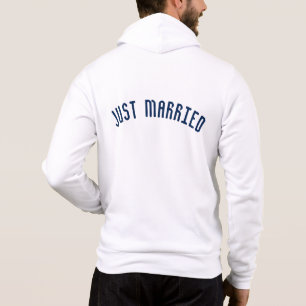 Herren's Just Married Hoodie