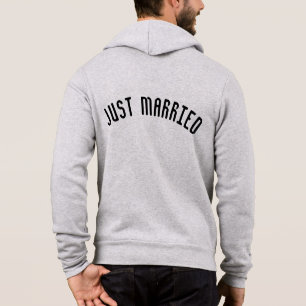 Herren's Just Married Hoodie