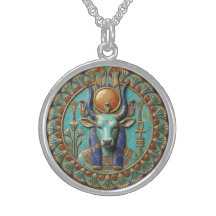 Herrin der Freude: Hathor Amulett Heilige Kuh