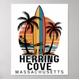 Herring Cove Strand Machusetts Surfen Surfer _1 Poster