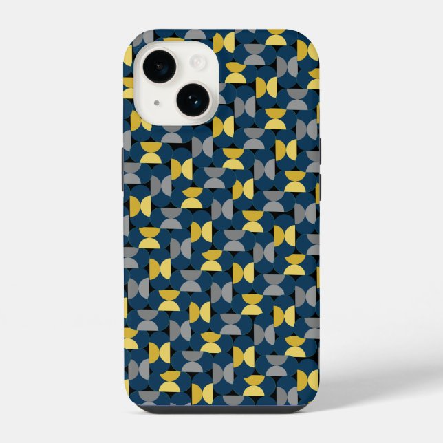 Herringbone iPhone 14 Hülle (Rückseite)