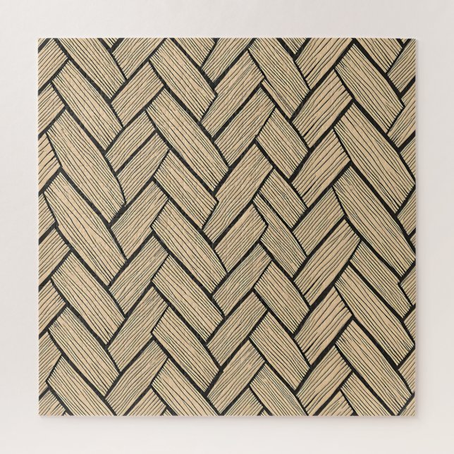 Herringbone Wood Parquet Pattern (Vertikal)