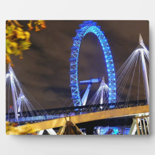 Herrlich! Millennium Wheel London Fotoplatte