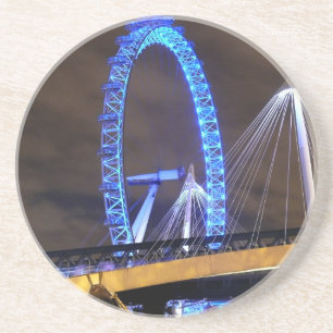 Herrlich! Millennium Wheel London Getränkeuntersetzer