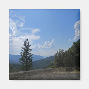 Herrliche Aussicht auf das Hayfork-Tal... Magnet