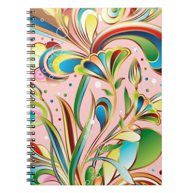 Herrliche Blume Notizblock (Vorderseite)