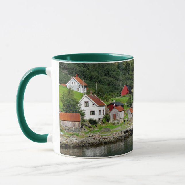 Herrliche Fjorde, Norwegen Tasse (Links)
