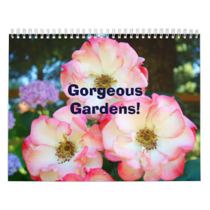Herrliche Gärten! Calenda Custom Flower Garden Kalender