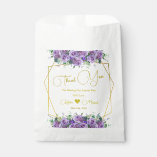 Herrliche Lila und Lavender Vineyard Vielen Dank Geschenktütchen