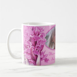Herrliche Mama lila Orchideen Foto Tasse