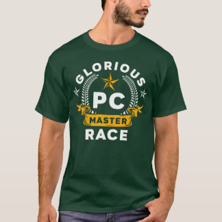 Herrliche PC Master Race PC Gaming Computer Spiele T-Shirt