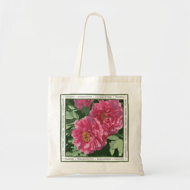Herrliche Rosa-Pony auf Leinwand Tote-Tasche. Tragetasche (Vorne)
