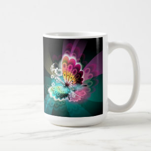 Herrliche Schmetterlings-Tasse Kaffeetasse