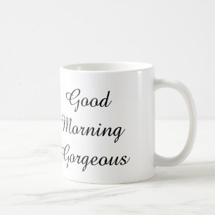 Herrliche Tasse des gutenmorgens