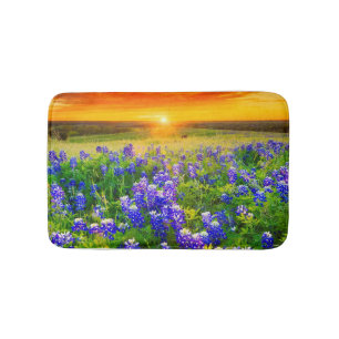 herrliche Texasbluebonnets Badematte