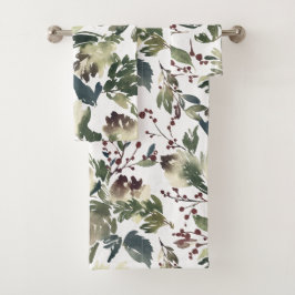 Herrliche Winter Foliage Badetücher Badhandtuch Set