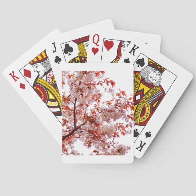 HERRLICHER BLUMENSTRAUSS DER BLÜTE SPIELKARTEN (Rückseite)