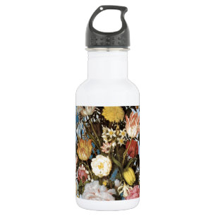 HERRLICHER BLUMENSTRAUSS EDELSTAHLFLASCHE