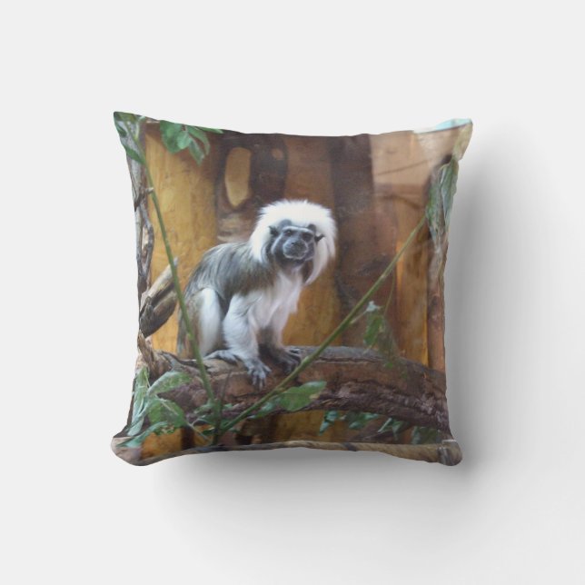 Herrlicher Colobus Kissen (Vorderseite)