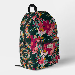 Herrlicher Garten Freudig Bedruckter Rucksack