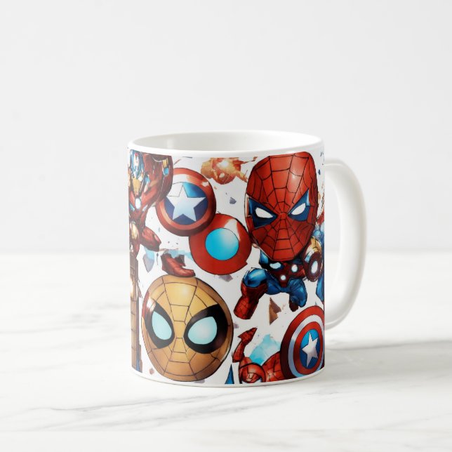 "Herrlicher, nahtloser weißer Hintergrund: Wo Held Kaffeetasse (VorderseiteRechts)