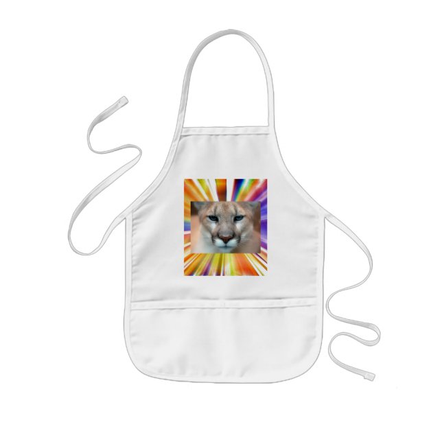 HERRLICHER PUMA KINDERSCHÜRZE (Vorne)