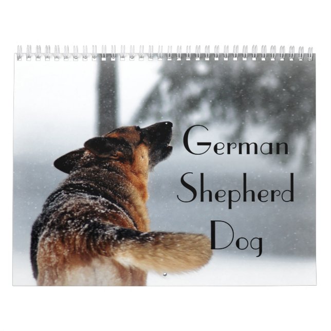 Herrlicher Schäferhund-Hundekalender Kalender (Titelbild)