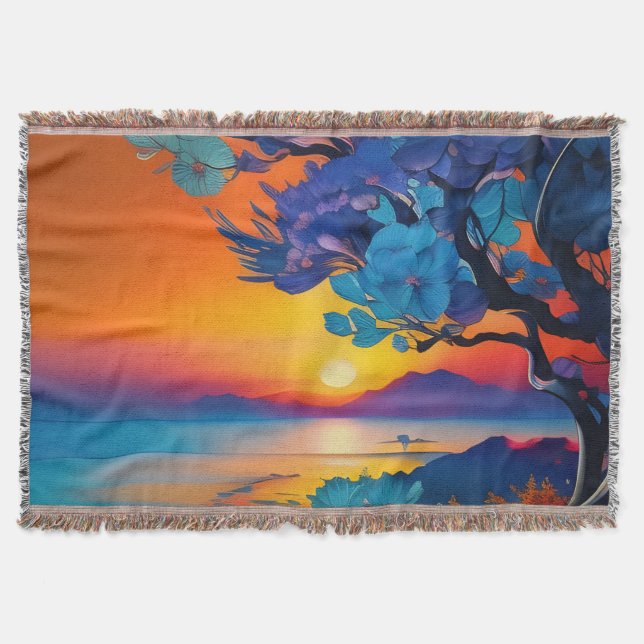 Herrlicher Sonnenaufgang über dem Teich Decke (Vorderseite)
