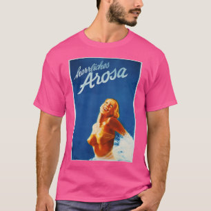 Herrliches Arosa Schweiz 1935 von Victor Rutz V T-Shirt