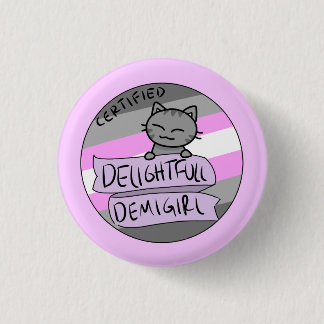 Herrliches Demigirl Button