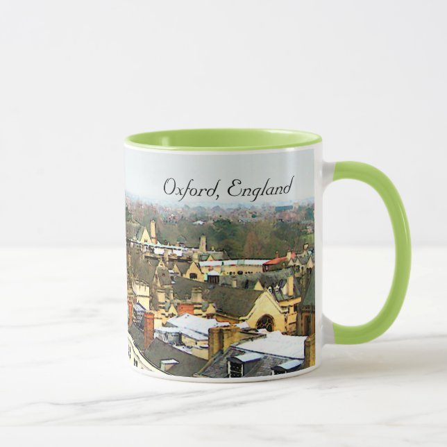 Herrliches Oxford, England, Hautpstraße, das hohe Tasse (Rechts)