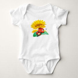 Herrliches wenig snoozy Marienkäfer babysuit Baby Strampler