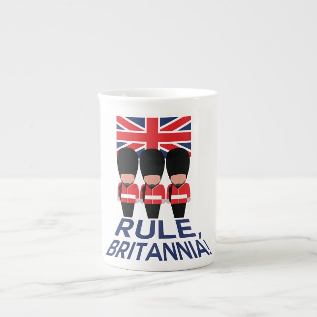 Herrschaft Britannien Prozellantasse (Vorderseite)