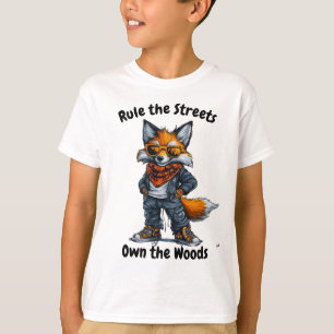 Herrschen Sie die Straßen, Eigentümer des grafisch T-Shirt