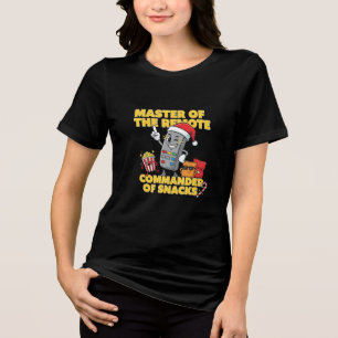 Herrscher der Fernbedienung, Kommandant der Snacks Tri-Blend Shirt