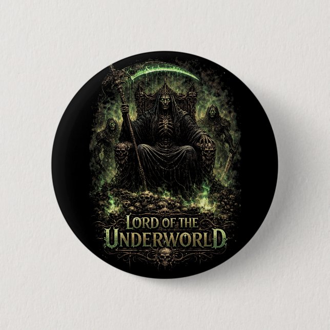 Herrscher der Unterwelt Button (Vorderseite)