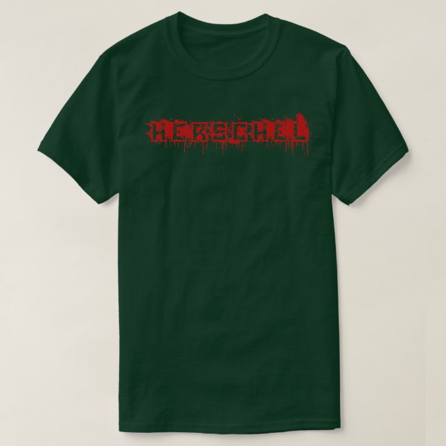 Herschel Vorname Halloween Costume Personalize T-Shirt (Design vorne)