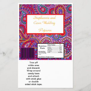 Hershey's Großtafel-Verpackung Lila Palast Indien Flyer